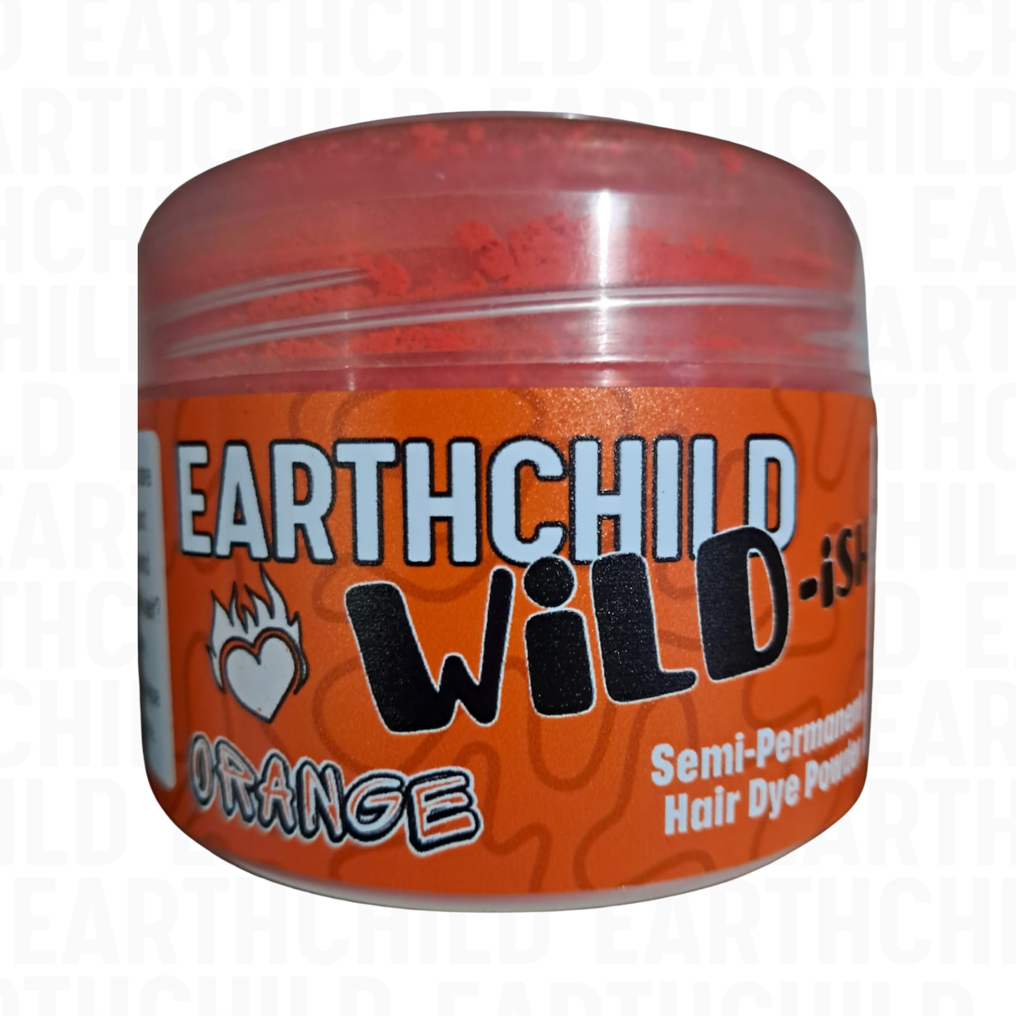 Orange Semi-Permanent Hair Dye Powder 100g